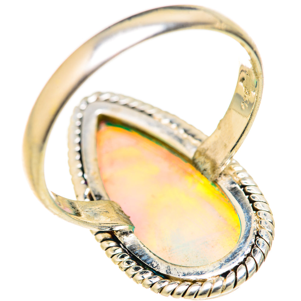 Aura Opal Rings handcrafted by Anasilvercos - RING127742 - Photo 3
