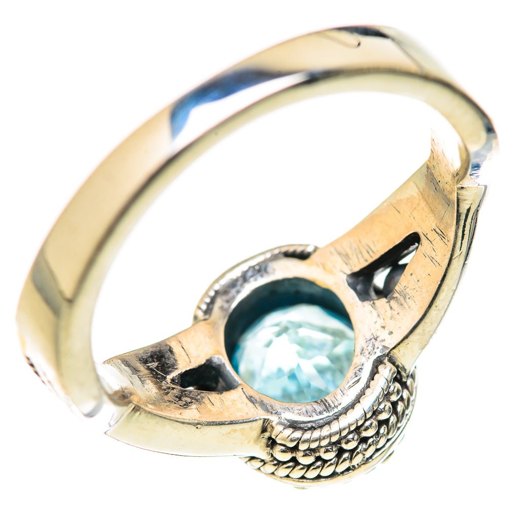 Blue Topaz Rings handcrafted by Anasilvercos - RING127747 - Photo 3