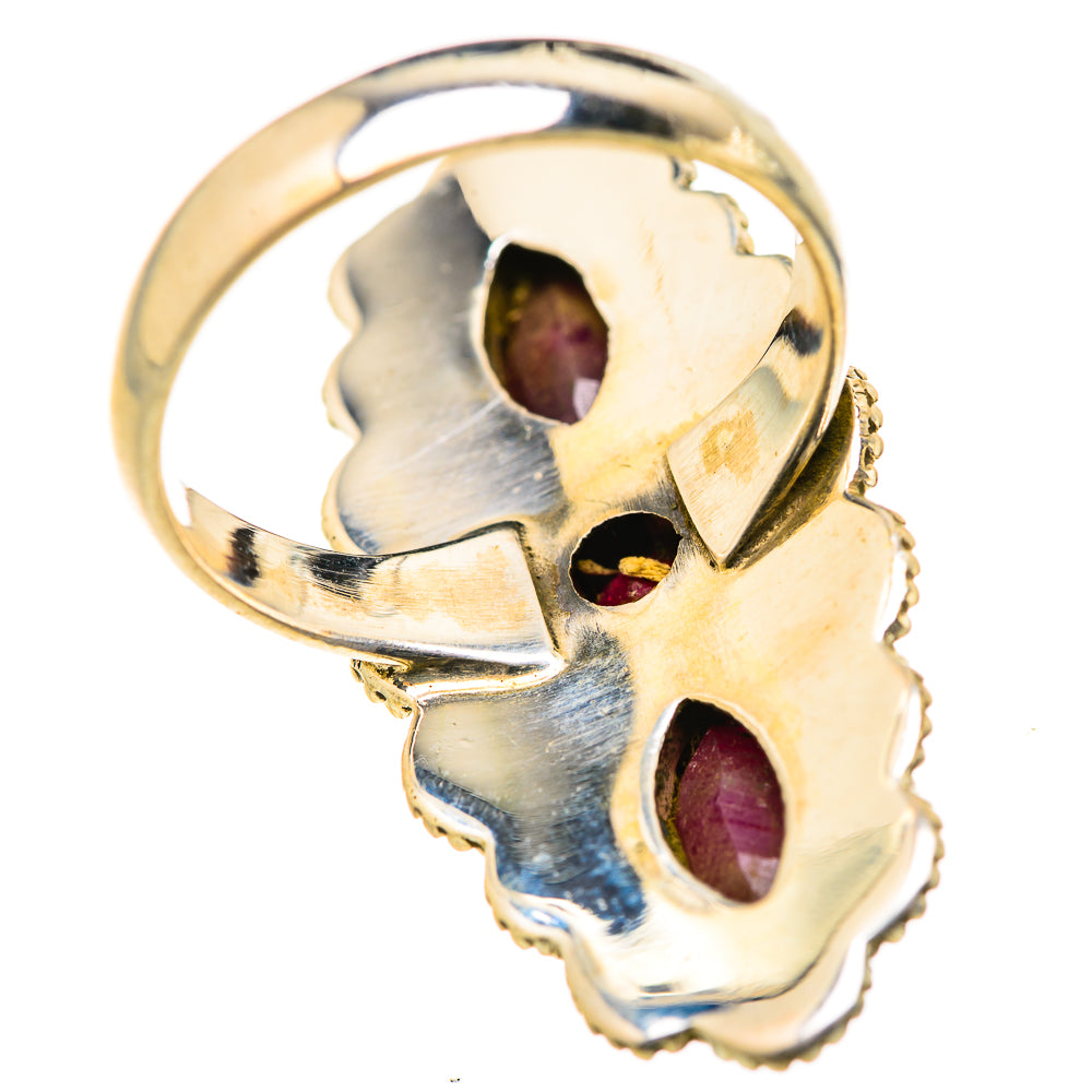 Red Sillimanite Rings handcrafted by Anasilvercos - RING127766 - Photo 3