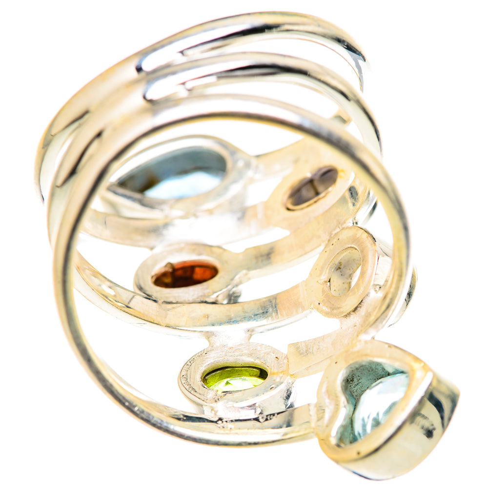 Blue Topaz Rings handcrafted by Anasilvercos - RING127772 - Photo 3