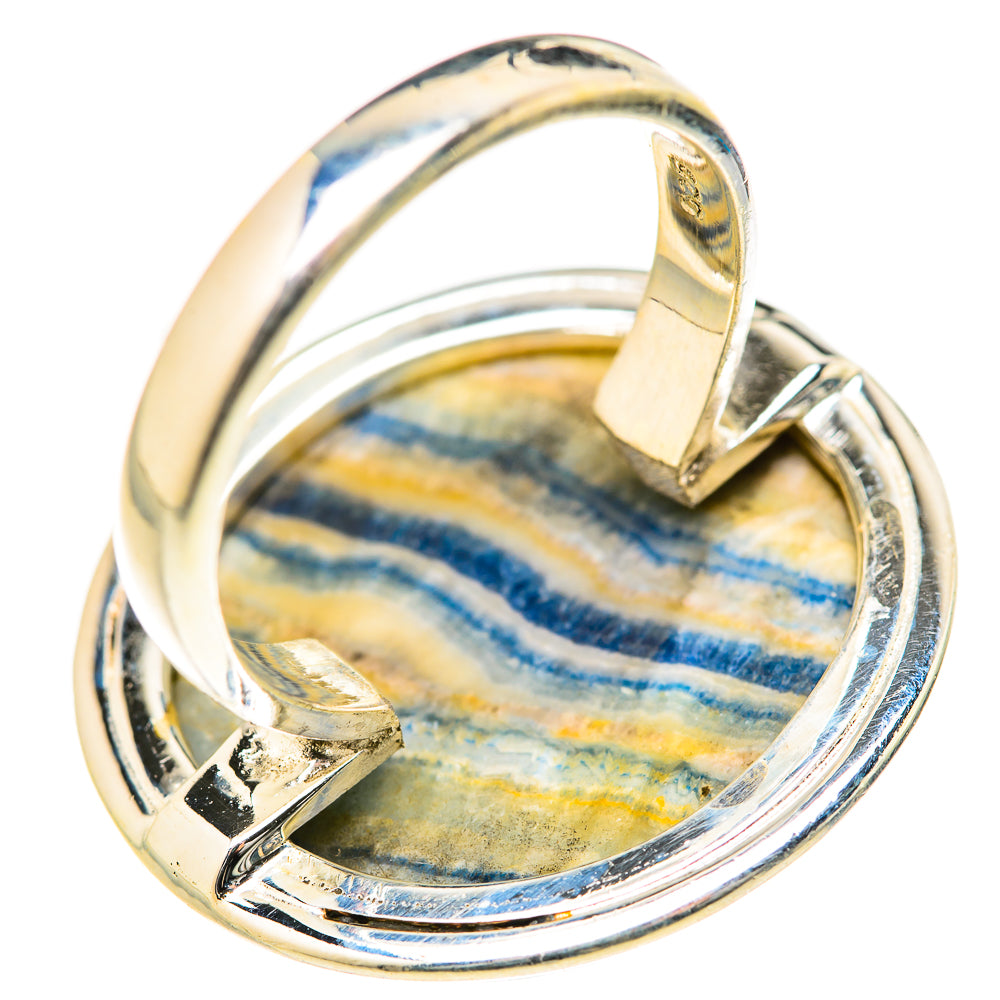 Blue Scheelite Rings handcrafted by Anasilvercos - RING127800 - Photo 3