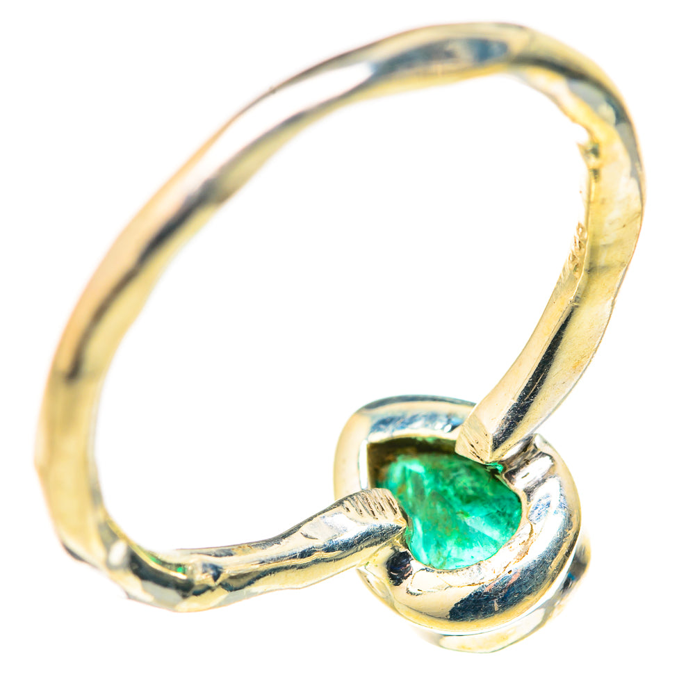 Zambian Emerald Rings handcrafted by Anasilvercos - RING127815 - Photo 3