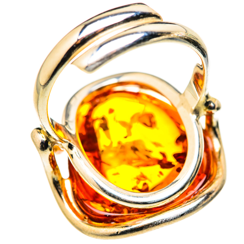 Baltic Amber Rings handcrafted by Anasilvercos - RING127819 - Photo 3