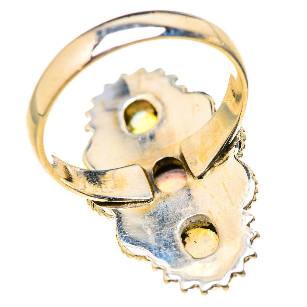 Ethiopian Opal Rings handcrafted by Anasilvercos - RING127834 - Photo 3