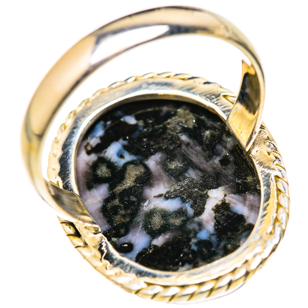 Gabbro Stone Rings handcrafted by Anasilvercos - RING127853 - Photo 3