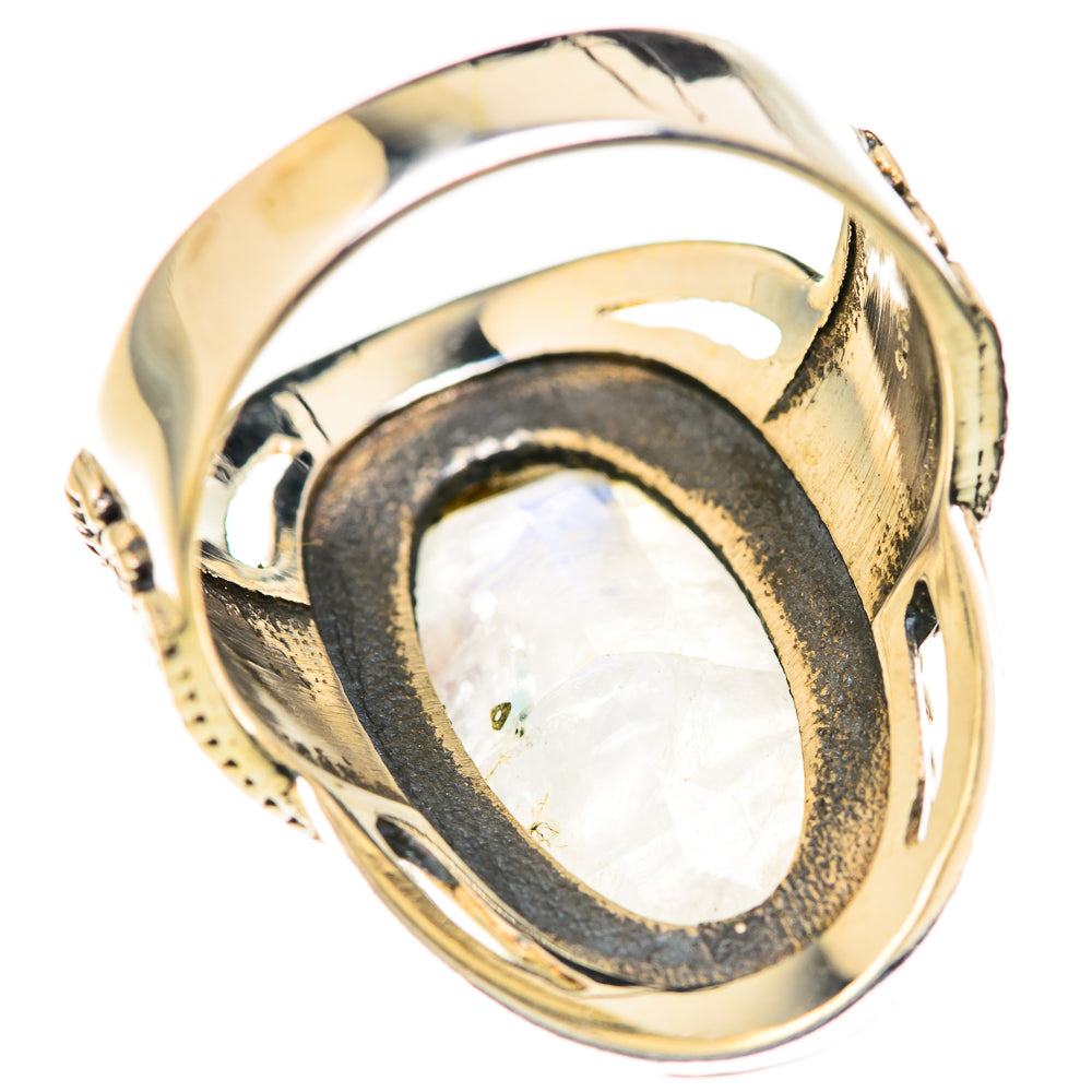 Rainbow Moonstone Rings handcrafted by Anasilvercos - RING127854 - Photo 3