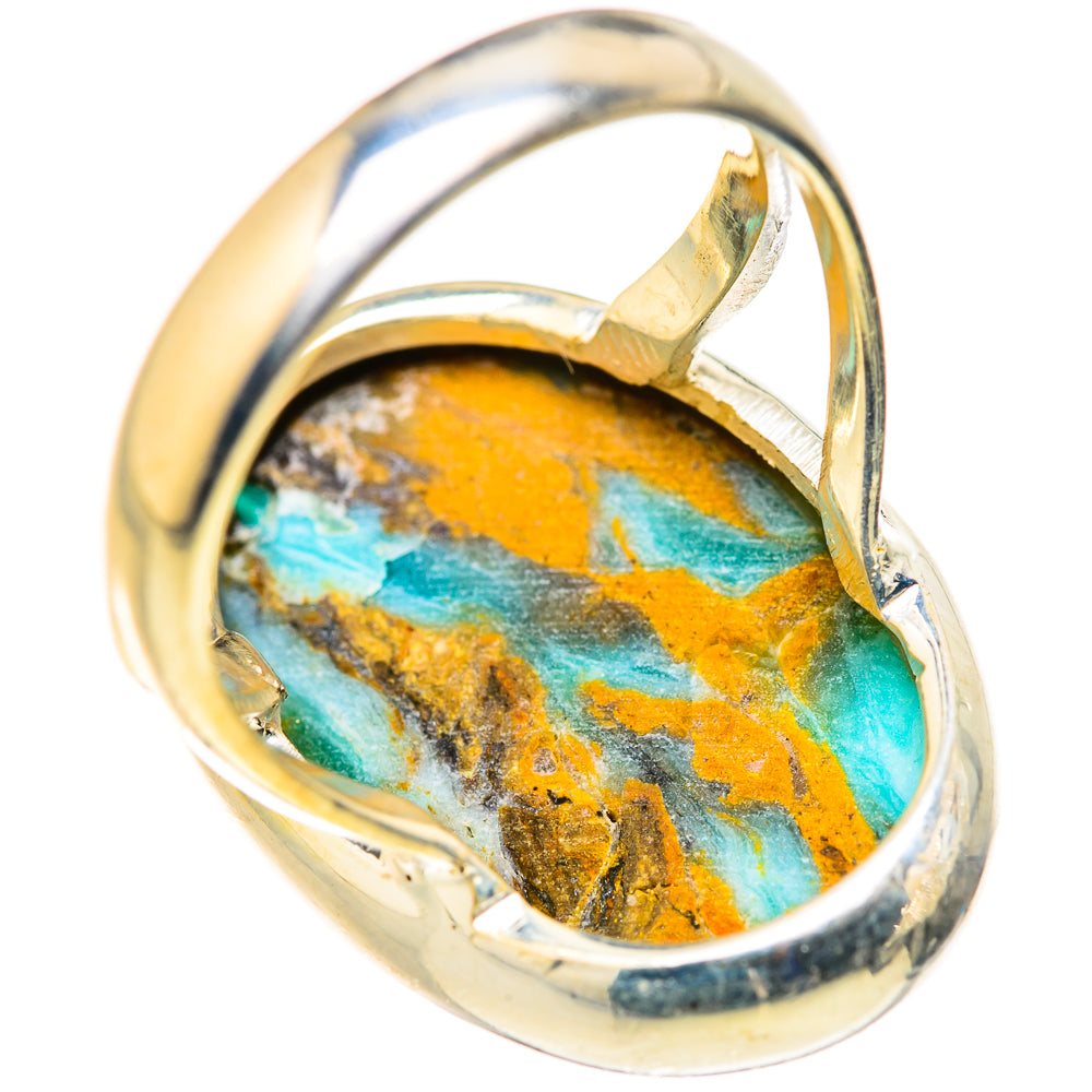 Peruvian Opal Rings handcrafted by Anasilvercos - RING127857 - Photo 3