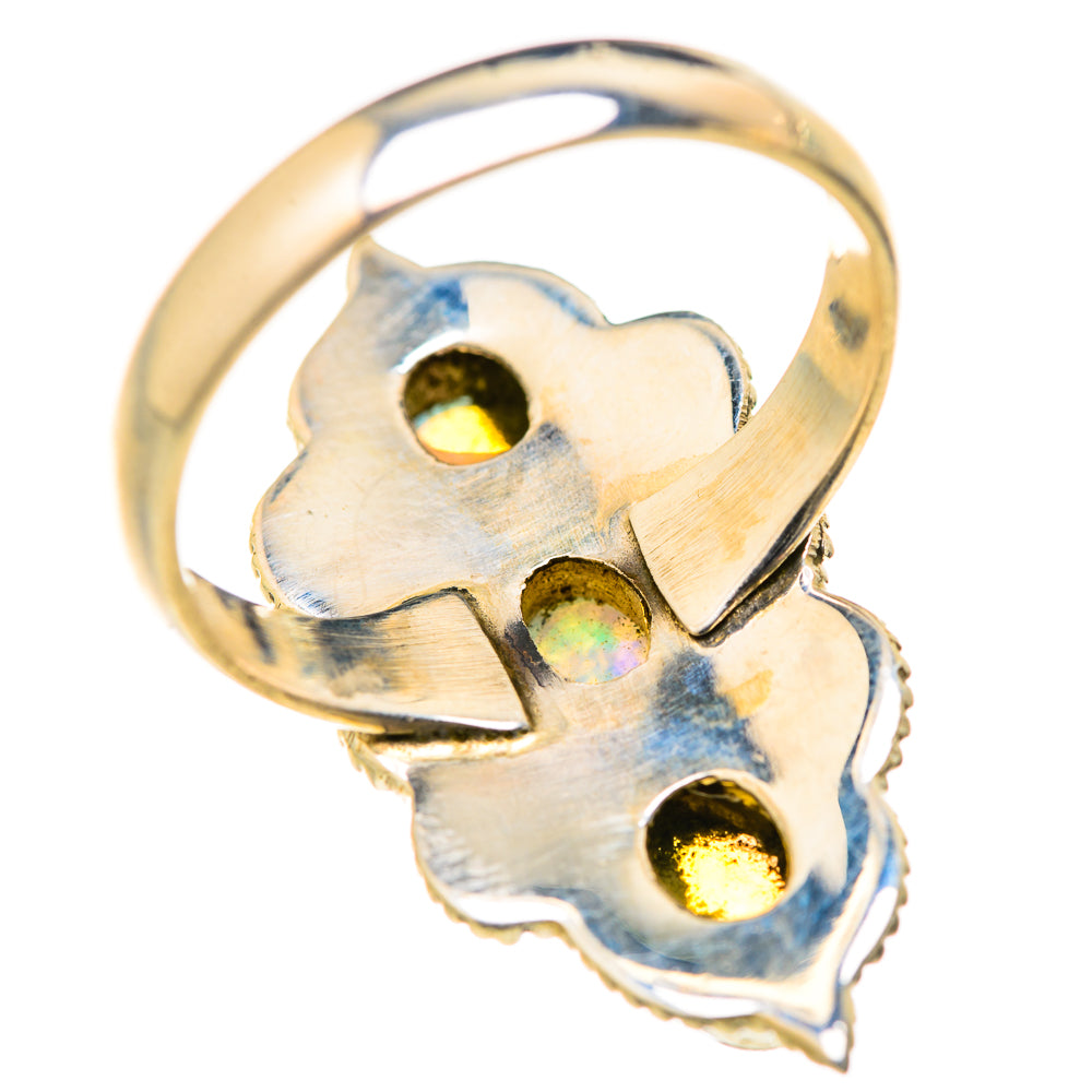 Ethiopian Opal Rings handcrafted by Anasilvercos - RING127862 - Photo 3