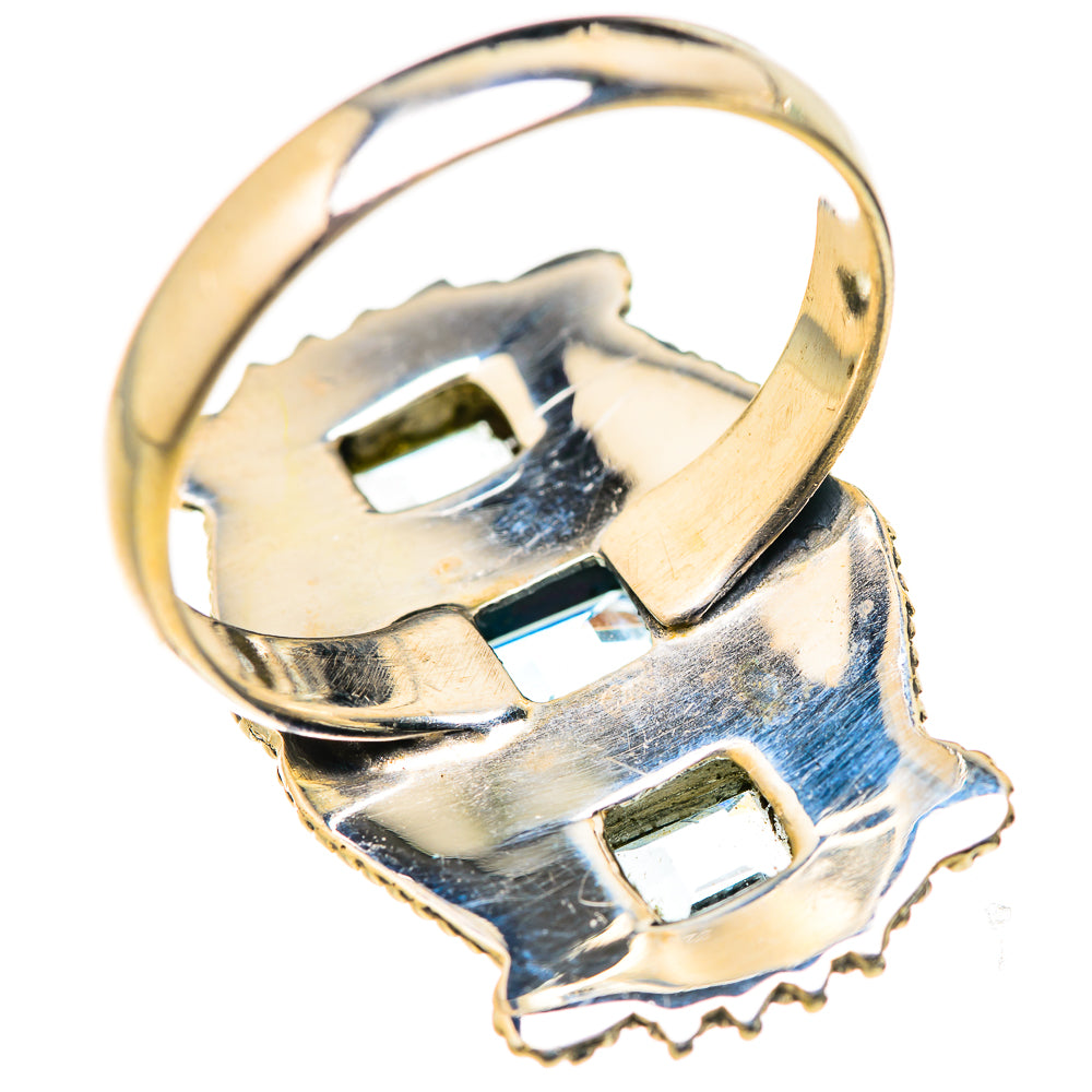 Blue Topaz Rings handcrafted by Anasilvercos - RING127864 - Photo 3