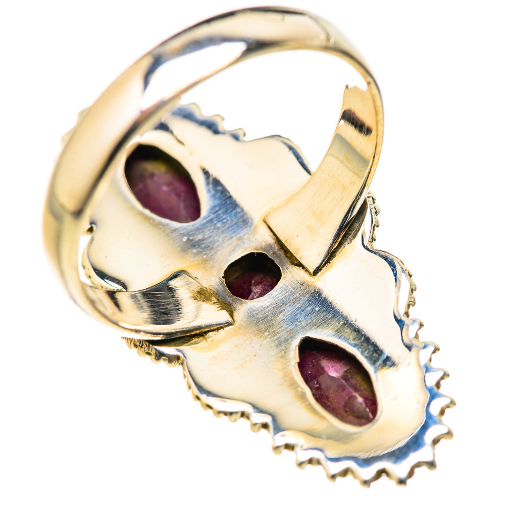 Red Sillimanite Rings handcrafted by Anasilvercos - RING127875 - Photo 3