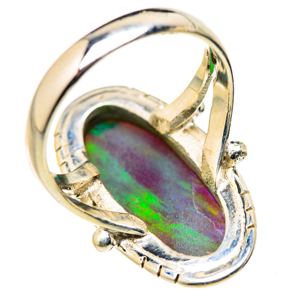 Aura Opal Rings handcrafted by Anasilvercos - RING127882 - Photo 3