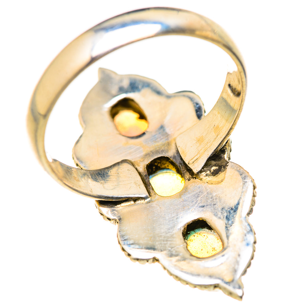 Ethiopian Opal Rings handcrafted by Anasilvercos - RING127885 - Photo 3