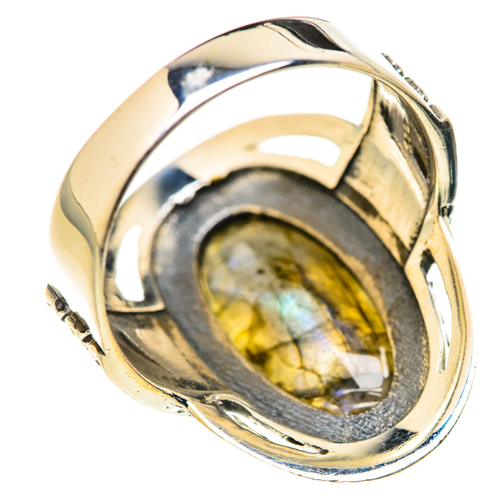Labradorite Rings handcrafted by Anasilvercos - RING127892 - Photo 3