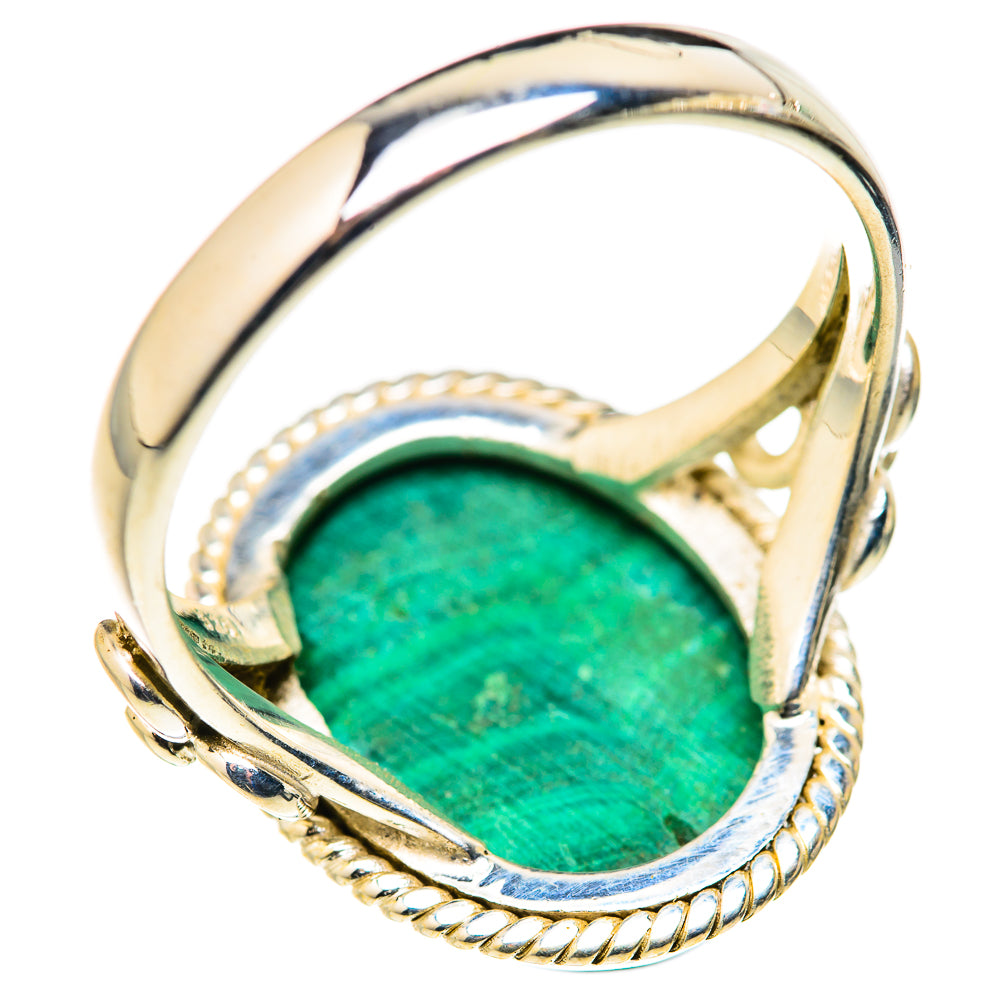 Malachite Rings handcrafted by Anasilvercos - RING127893 - Photo 3