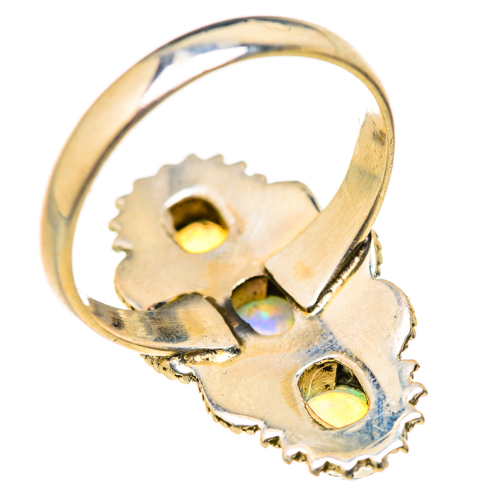 Ethiopian Opal Rings handcrafted by Anasilvercos - RING127910 - Photo 3