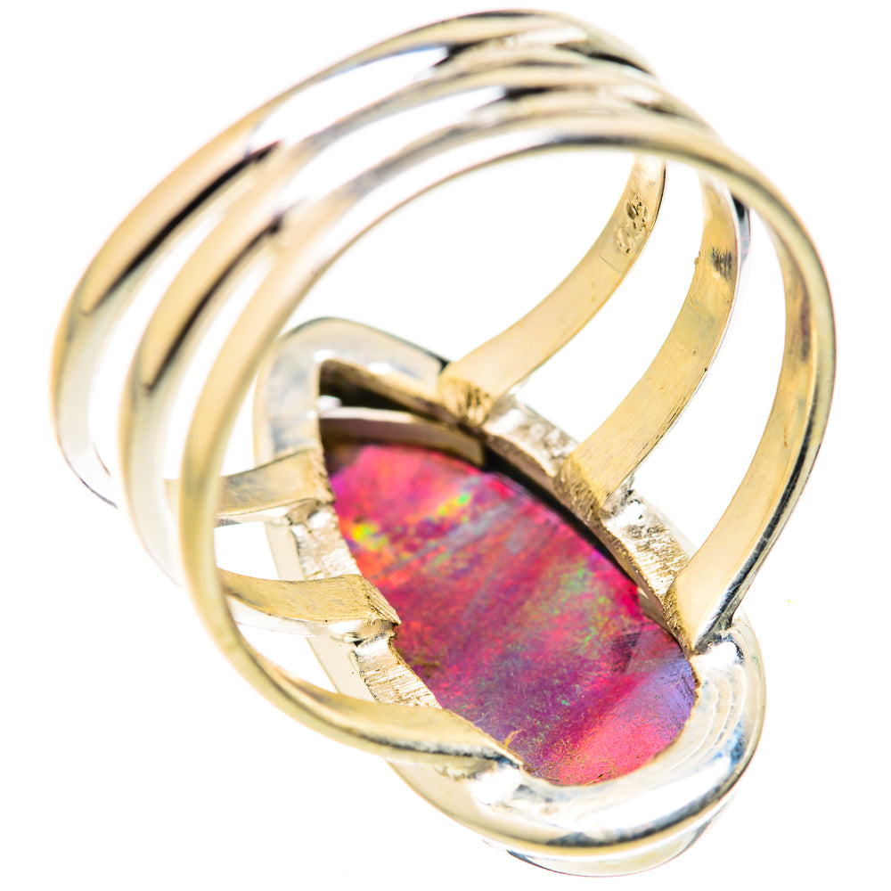 Aura Opal Rings handcrafted by Anasilvercos - RING127935 - Photo 3