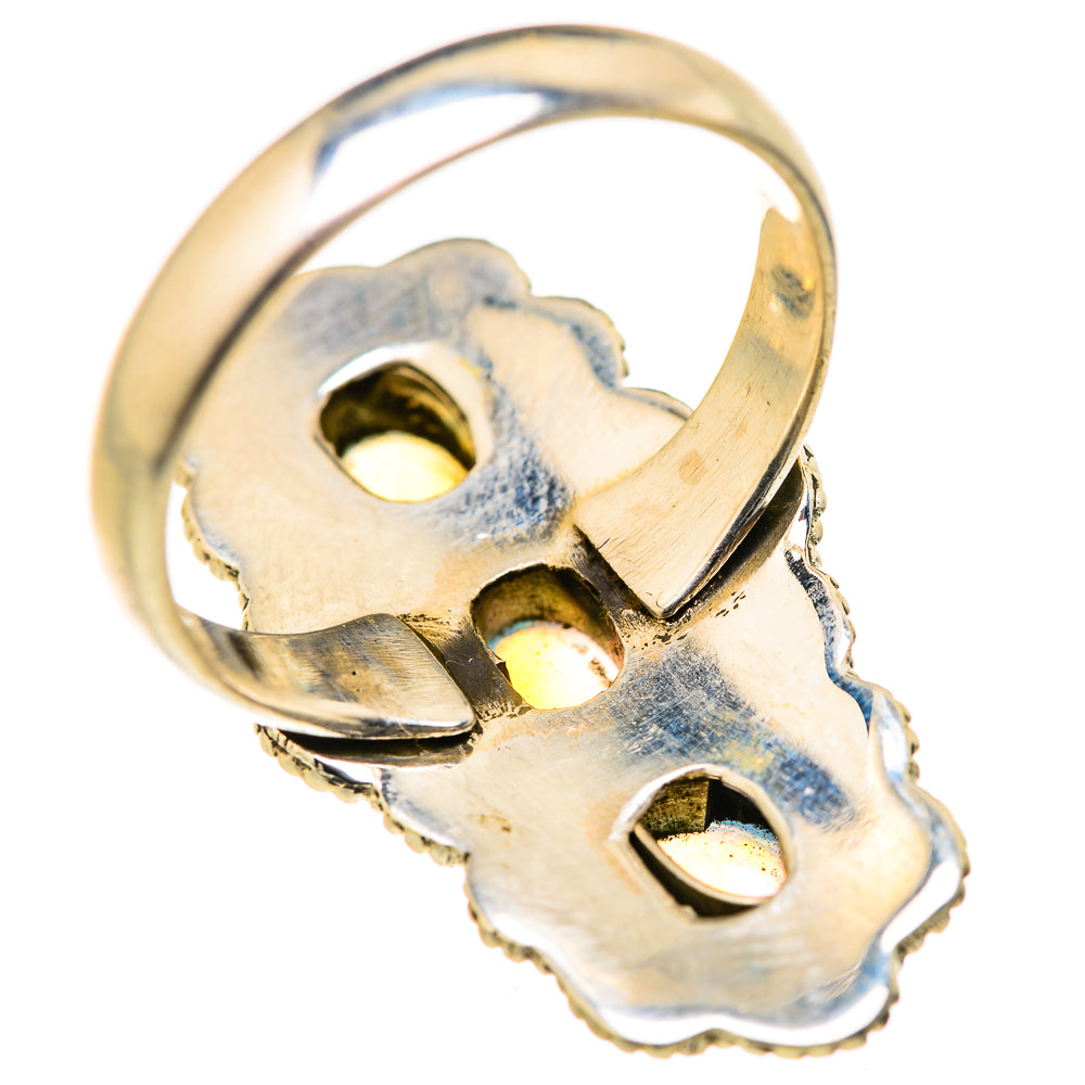 Ethiopian Opal Rings handcrafted by Anasilvercos - RING127936 - Photo 3