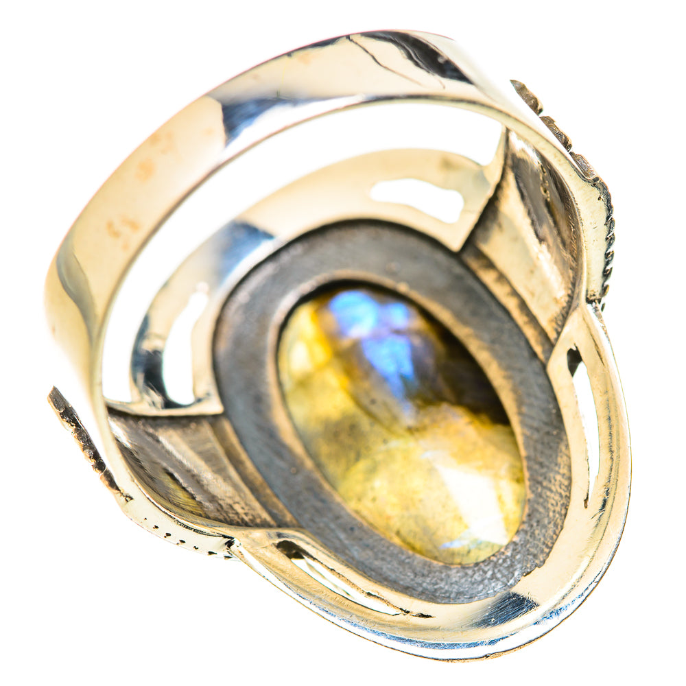 Labradorite Rings handcrafted by Anasilvercos - RING127969 - Photo 3