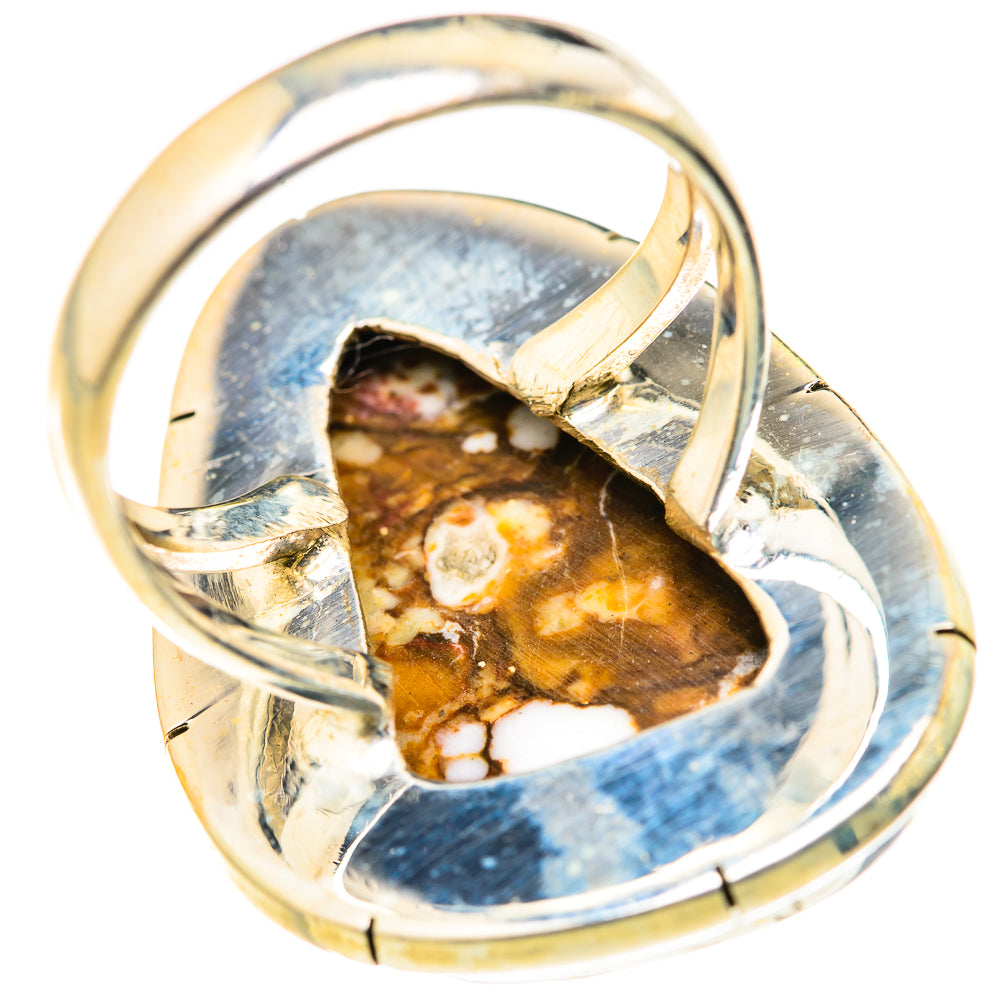Peanut Wood Jasper Rings handcrafted by Anasilvercos - RING127991 - Photo 3