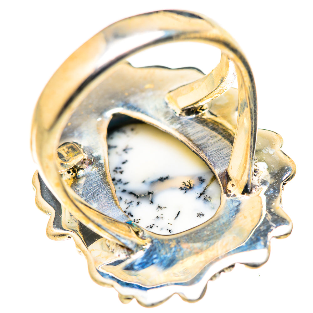 Dendritic Opal Rings handcrafted by Anasilvercos - RING128007 - Photo 3