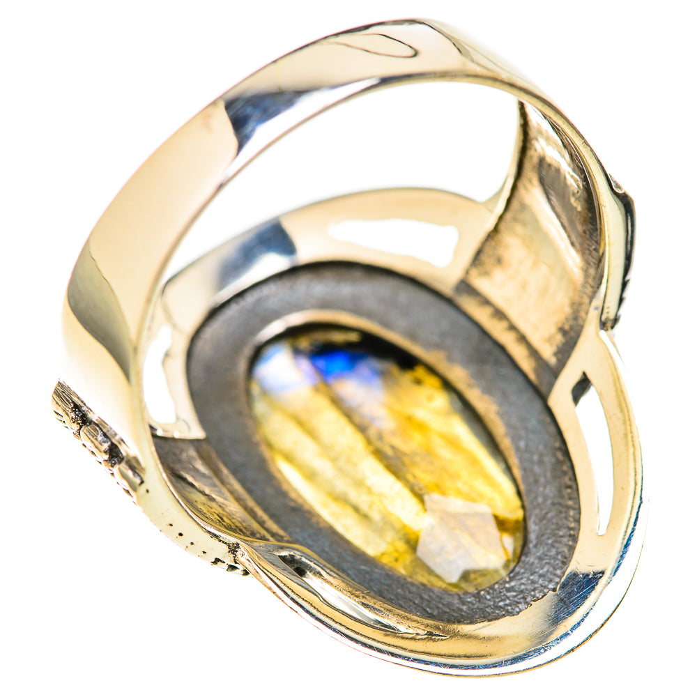 Labradorite Rings handcrafted by Anasilvercos - RING128010 - Photo 3
