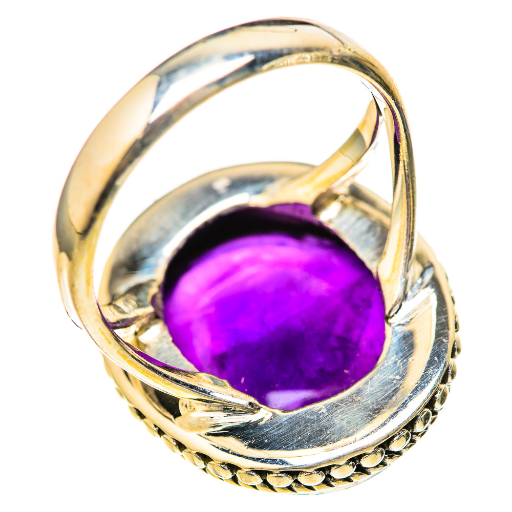 Amethyst Rings handcrafted by Anasilvercos - RING128025 - Photo 3