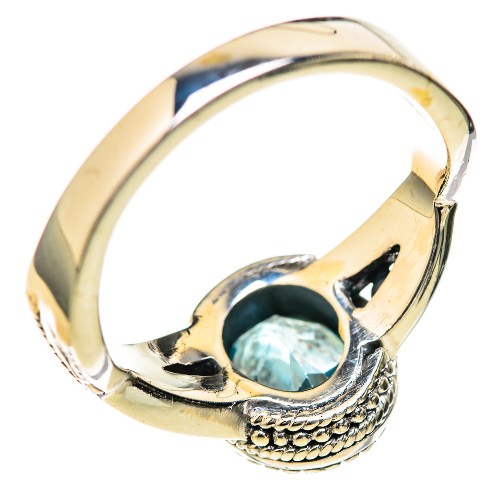 Blue Topaz Rings handcrafted by Anasilvercos - RING128043 - Photo 3