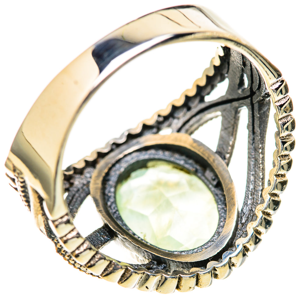Prehnite Rings handcrafted by Anasilvercos - RING128048 - Photo 3