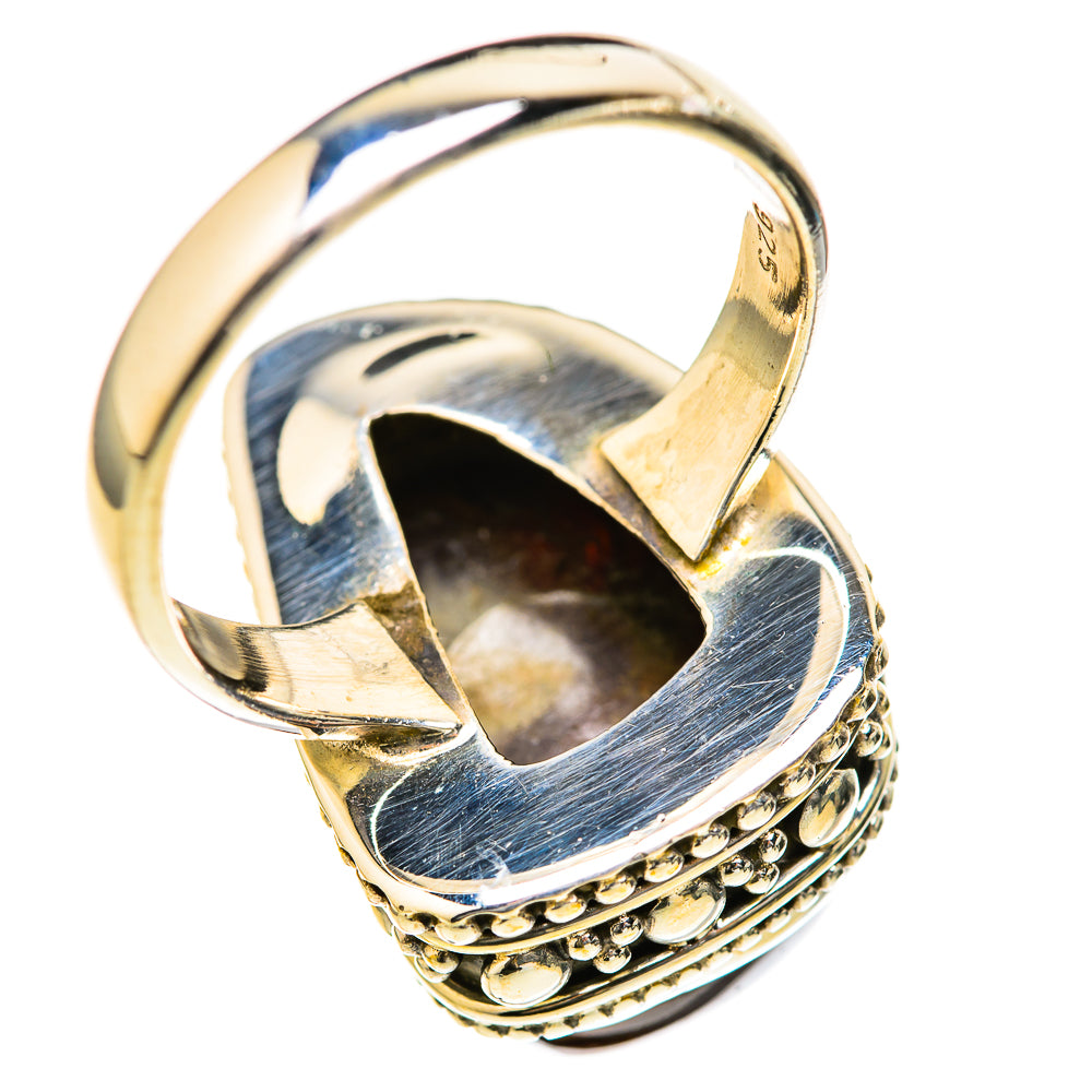 Mexican Fire Agate Rings handcrafted by Anasilvercos - RING128049 - Photo 3