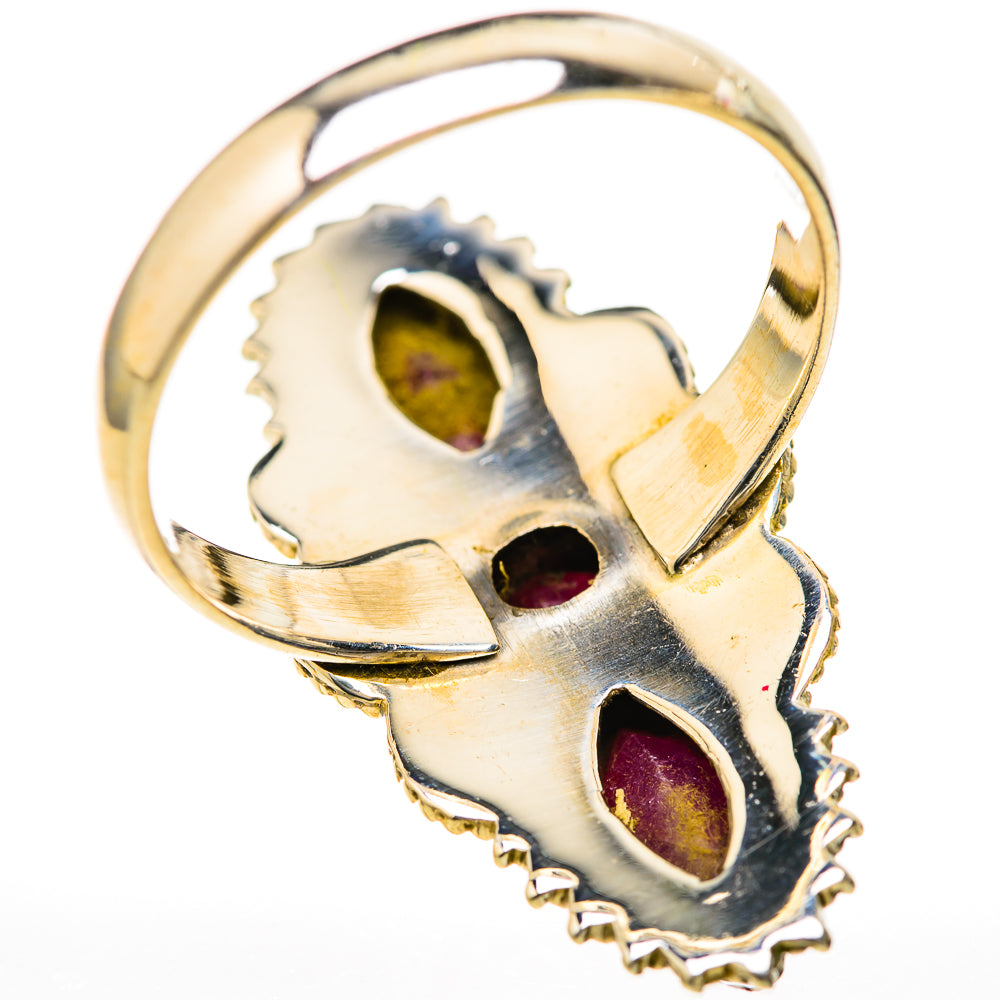 Red Sillimanite Rings handcrafted by Anasilvercos - RING128052 - Photo 3