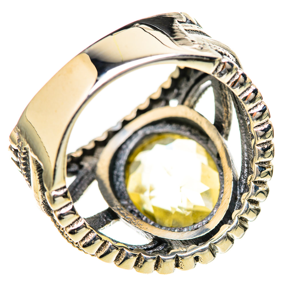 Lemon Quartz Rings handcrafted by Anasilvercos - RING128093 - Photo 3
