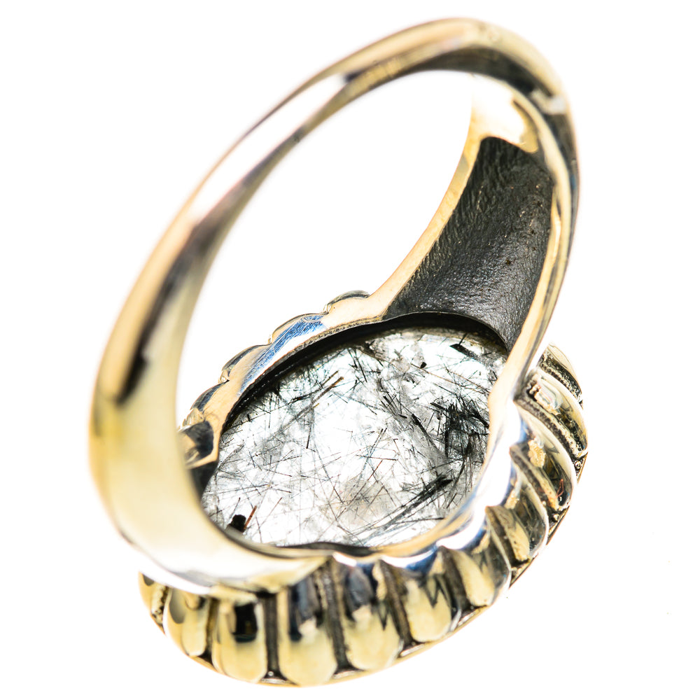 Tourmalinated Quartz Rings handcrafted by Anasilvercos - RING128110 - Photo 3