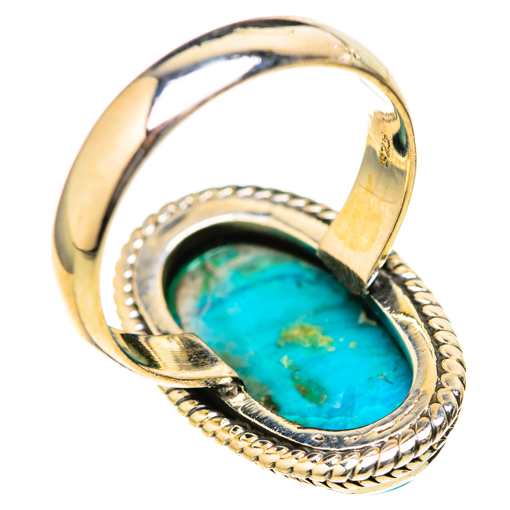 Chrysocolla Rings handcrafted by Anasilvercos - RING128119 - Photo 3