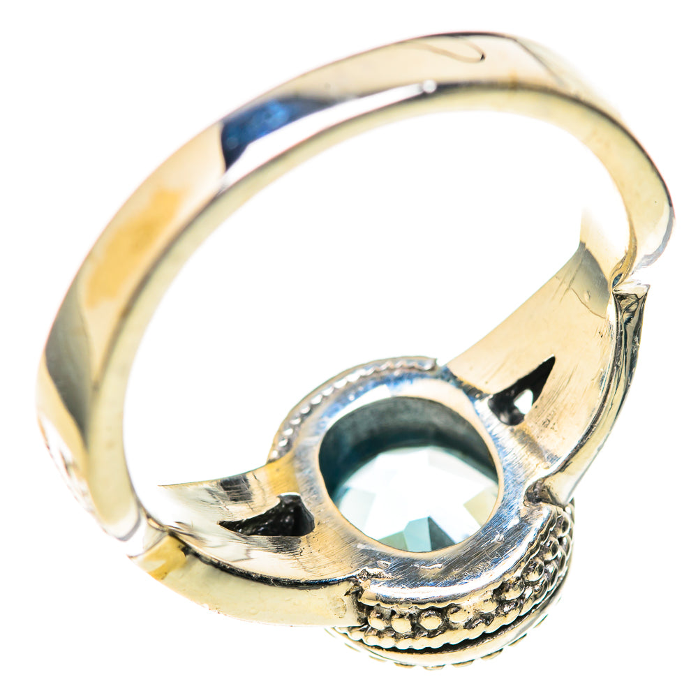 Blue Topaz Rings handcrafted by Anasilvercos - RING128124 - Photo 3