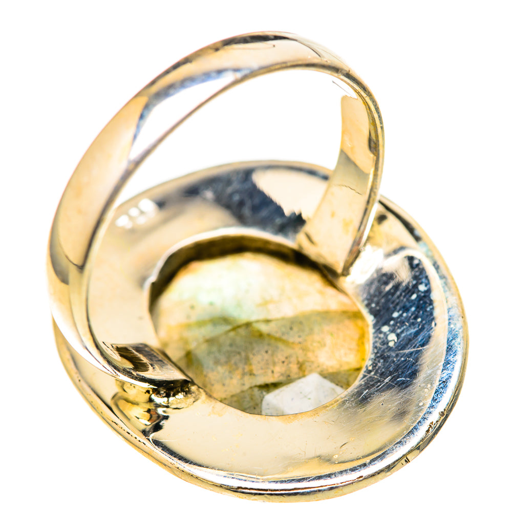 Labradorite Rings handcrafted by Anasilvercos - RING128126 - Photo 3