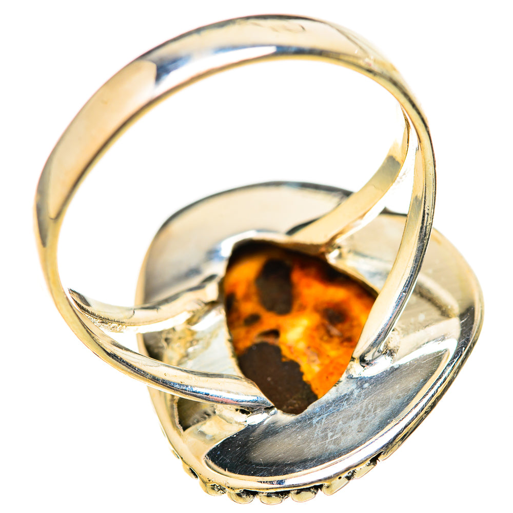 Septarian Nodule Rings handcrafted by Anasilvercos - RING128131 - Photo 3