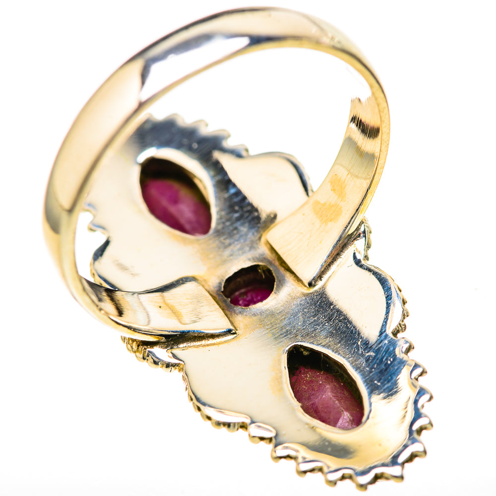 Red Sillimanite Rings handcrafted by Anasilvercos - RING128132 - Photo 3