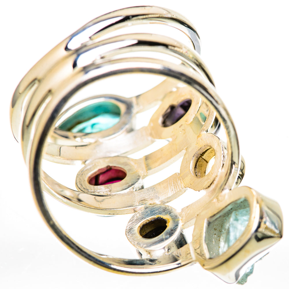 Aquamarine Rings handcrafted by Anasilvercos - RING128204 - Photo 3