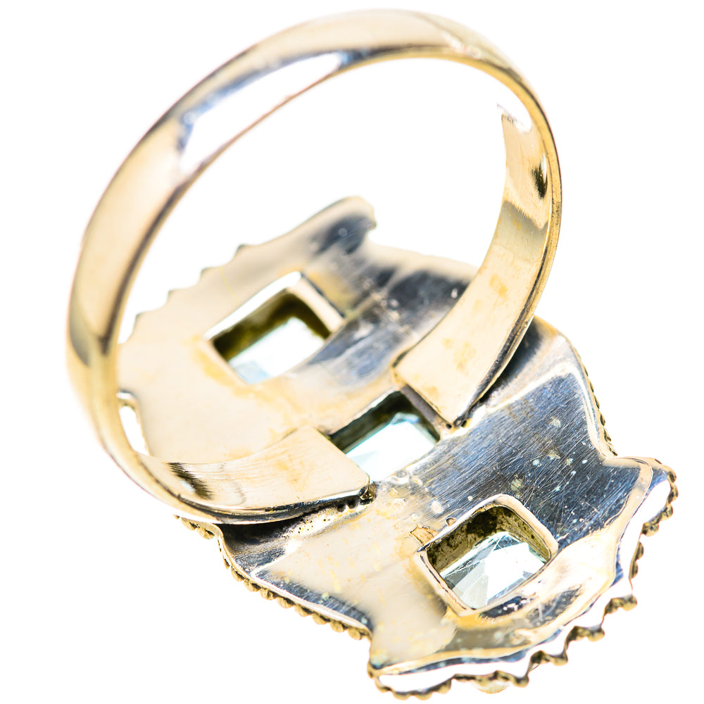 Blue Topaz Rings handcrafted by Anasilvercos - RING128220 - Photo 3