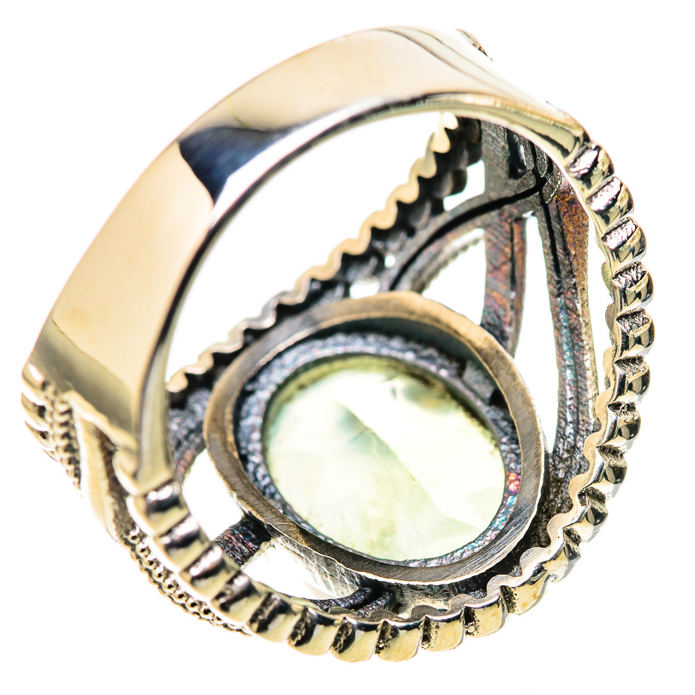 Prehnite Rings handcrafted by Anasilvercos - RING128225 - Photo 3