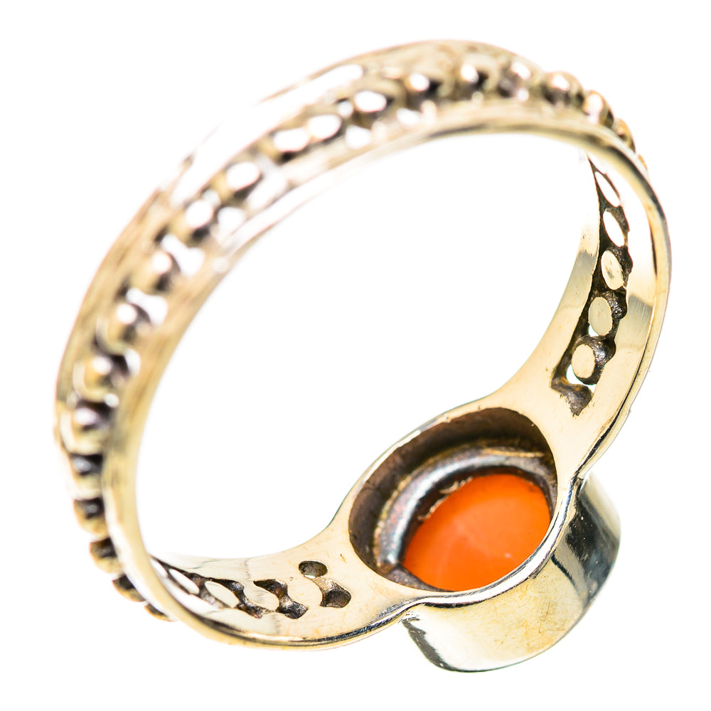 Chocolate Moonstone Rings handcrafted by Anasilvercos - RING128230 - Photo 3