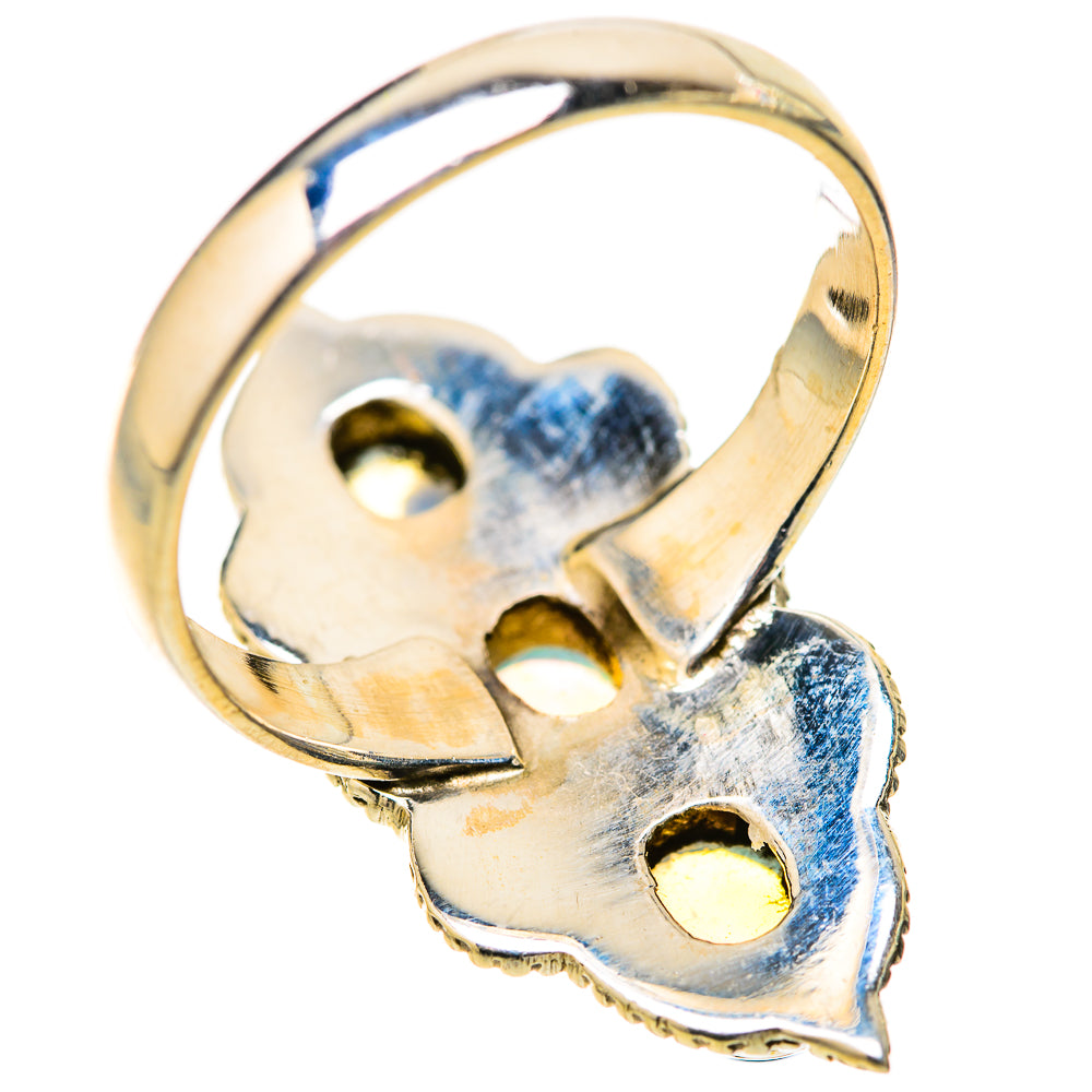 Ethiopian Opal Rings handcrafted by Anasilvercos - RING128247 - Photo 3