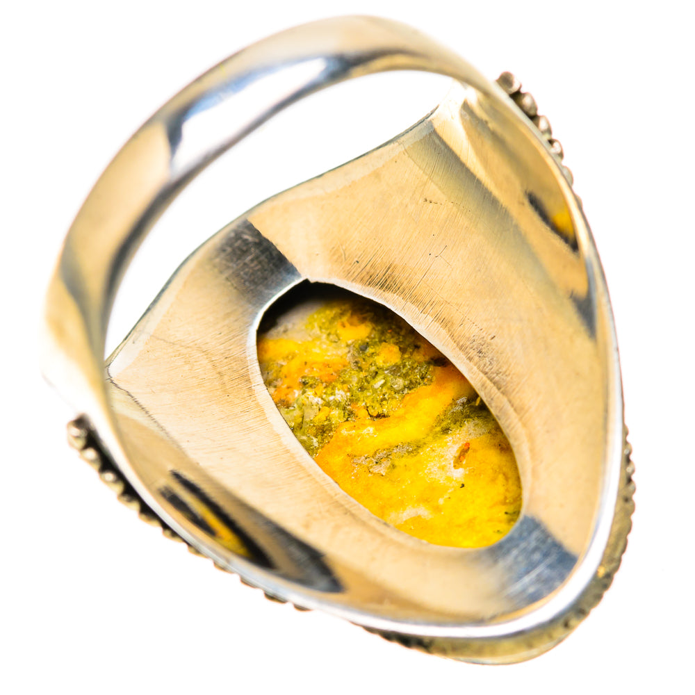 Bumble Bee Jasper Rings handcrafted by Anasilvercos - RING128248 - Photo 3
