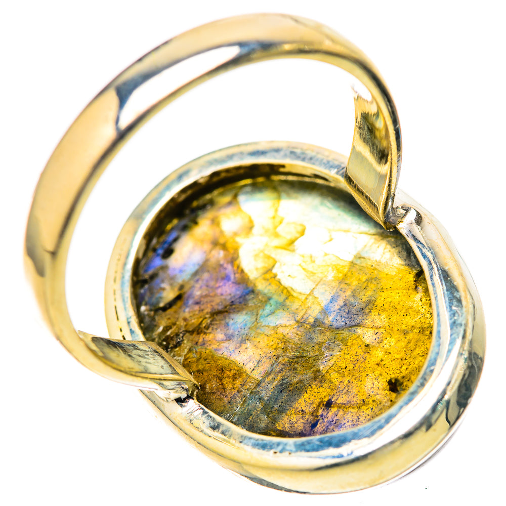Labradorite Rings handcrafted by Anasilvercos - RING128250 - Photo 3