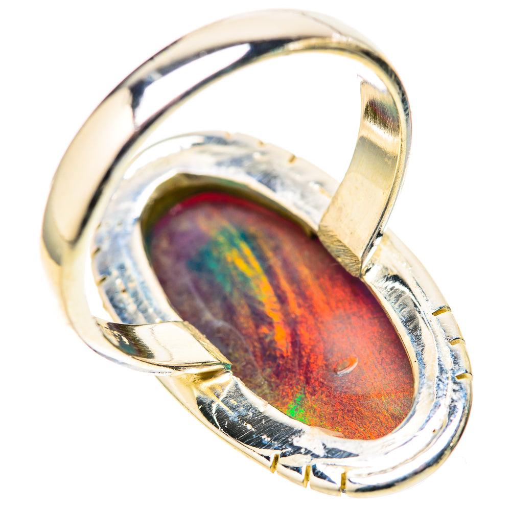 Aura Opal Rings handcrafted by Anasilvercos - RING128274 - Photo 3