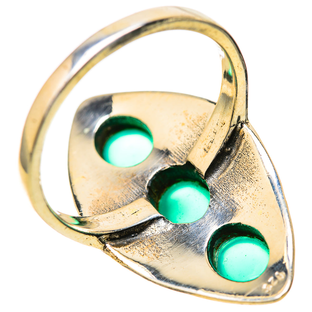 Green Onyx Rings handcrafted by Anasilvercos - RING128288 - Photo 3