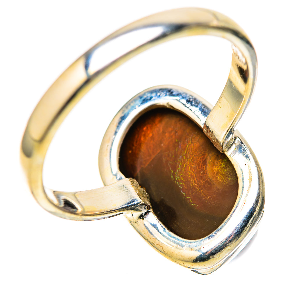 Mexican Fire Agate Rings handcrafted by Anasilvercos - RING128289 - Photo 3