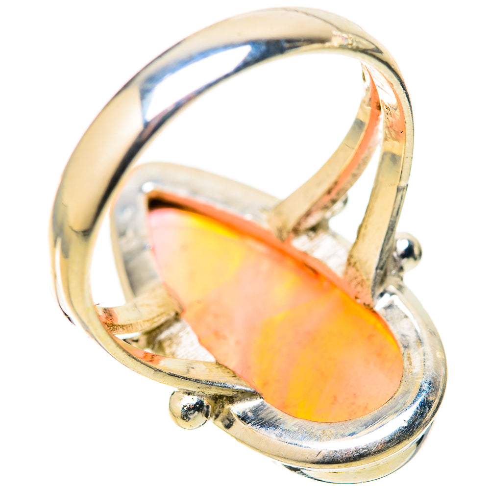 Aura Opal Rings handcrafted by Anasilvercos - RING128299 - Photo 3