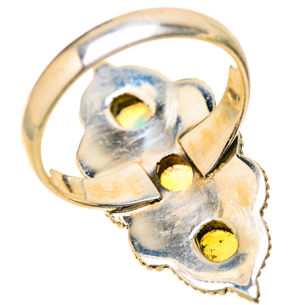 Ethiopian Opal Rings handcrafted by Anasilvercos - RING128304 - Photo 3