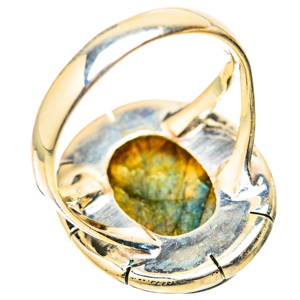 Labradorite Rings handcrafted by Anasilvercos - RING128311 - Photo 3